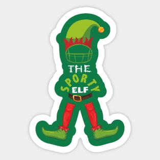 Christmas elf family group apparel GBH Sticker